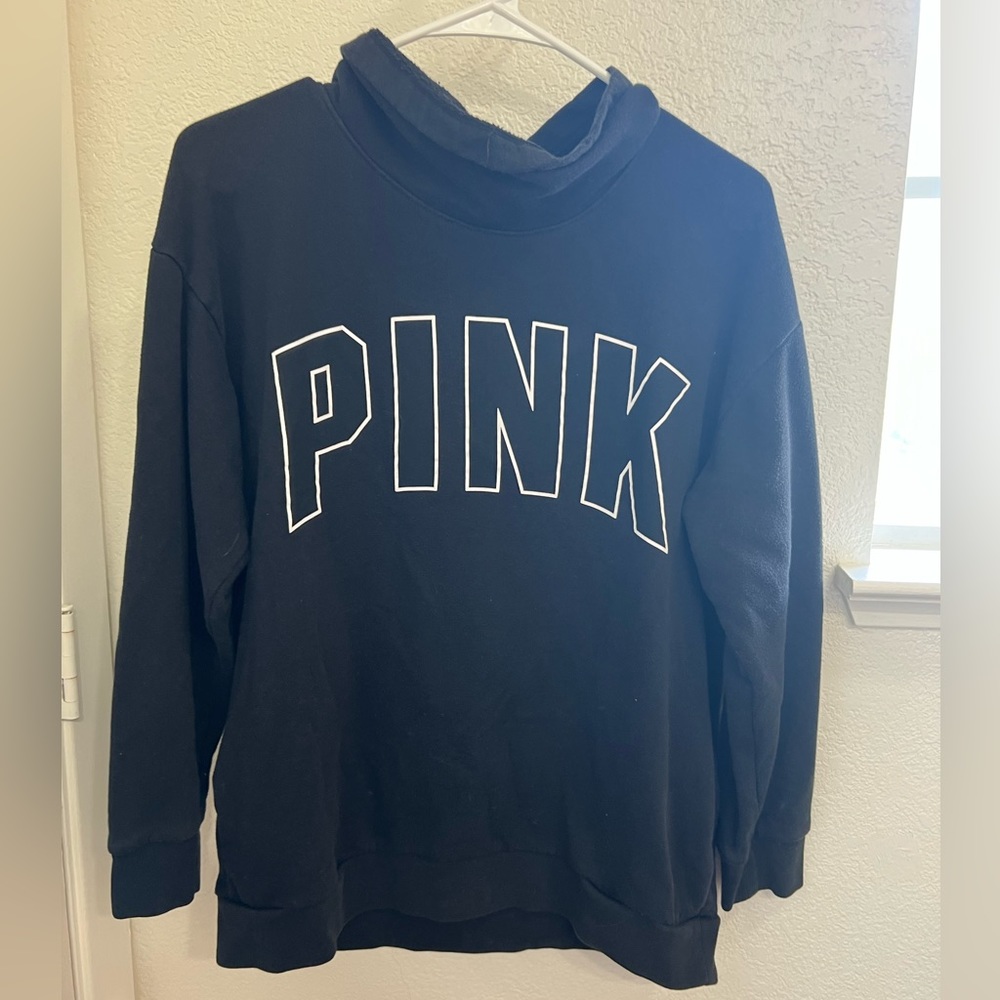 PINK Scoop Neck Hoodie